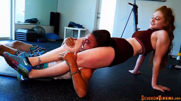 SVDL-1313 'Oliv's SCISSOR Camp!'  featuring  Oliv 'The Muscle Mistress'